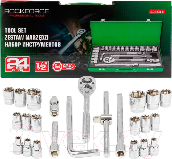 Изображение товара Универсальный набор инструментов RockForce RF-4245B-5