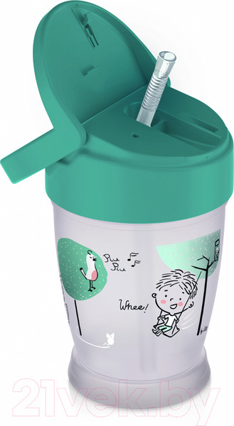 Изображение товара Поильник Lovi С трубочкой / 35/354 boy (250мл)