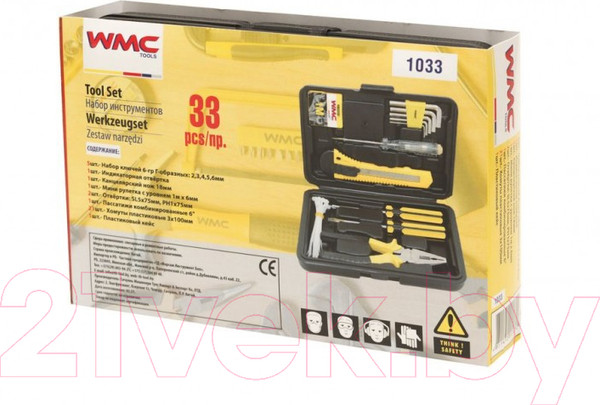 Изображение товара Универсальный набор инструментов WMC Tools WMC-1033 (50000)