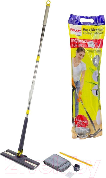 Изображение товара Швабра с отжимом WMC Tools WMC-3H (синий)