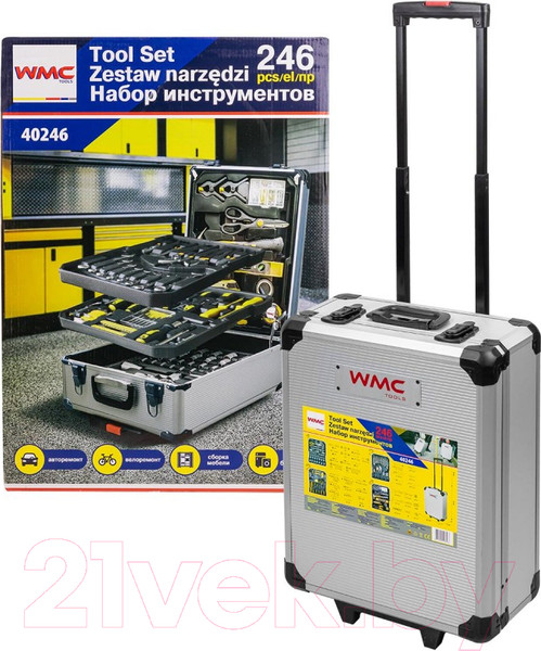 Изображение товара Универсальный набор инструментов WMC Tools 40246(57275)