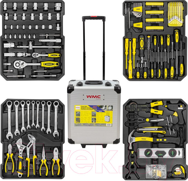 Изображение товара Универсальный набор инструментов WMC Tools WMC-40287 (57276)