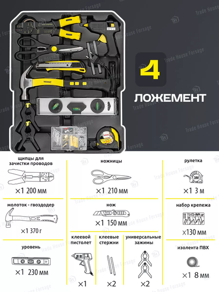 Изображение товара Универсальный набор инструментов WMC Tools WMC-40287 (57276)