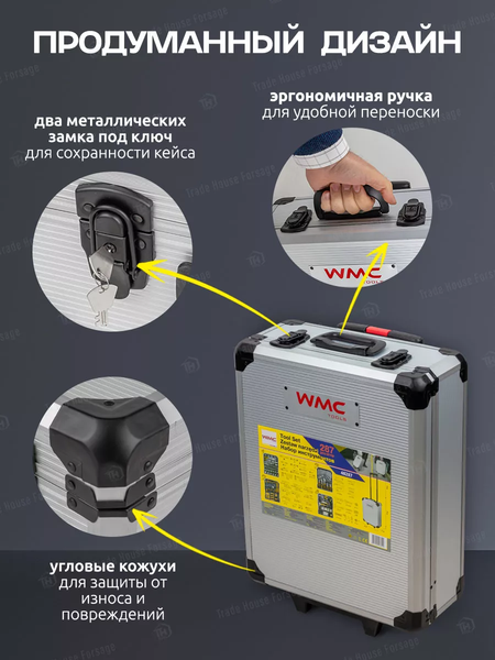 Изображение товара Универсальный набор инструментов WMC Tools WMC-40287 (57276)