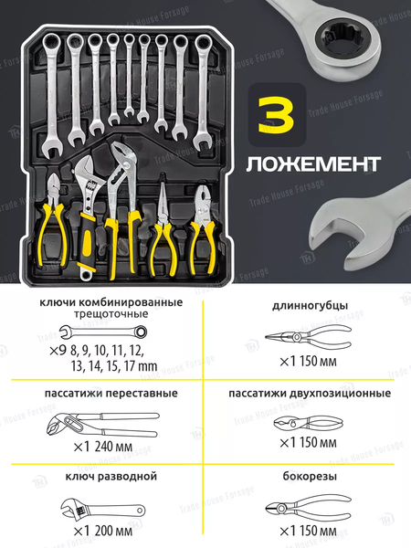Изображение товара Универсальный набор инструментов WMC Tools WMC-40287 (57276)