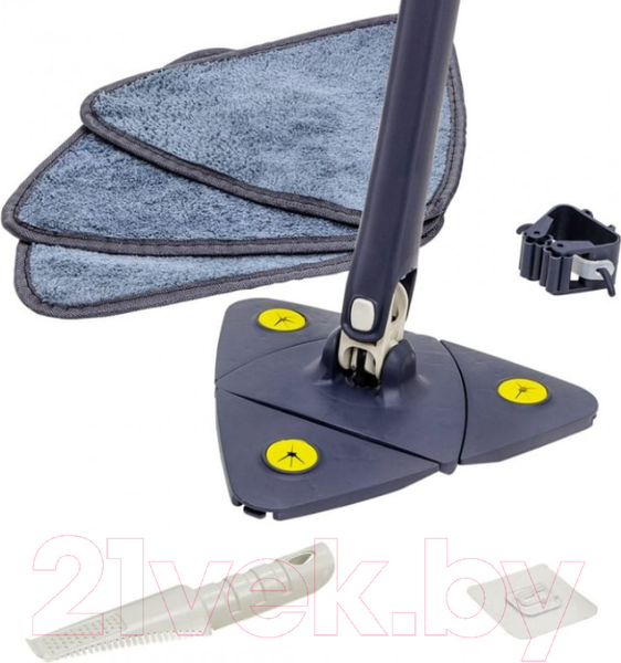 Изображение товара Швабра с отжимом WMC Tools WMC-TRI1 (57358), (синий)