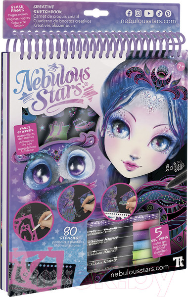 Изображение товара Блокнот-гравюра Nebulous Stars Eclipsia / 11121_NSDA