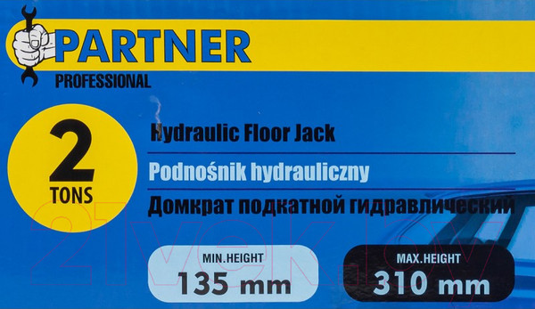Изображение товара Подкатной домкрат Partner PA-TA820011 (56849)