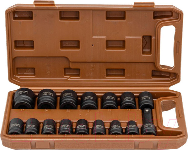 Изображение товара Набор головок слесарных Forstime FT-4179-5MPB