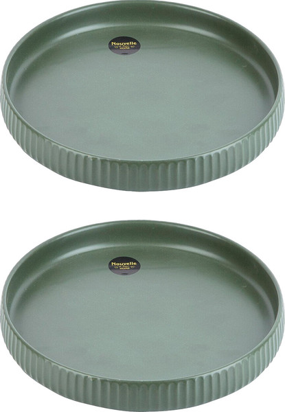 Изображение товара Набор тарелок Nouvelle Scandi.Green Olive / 0860058-Н2 
