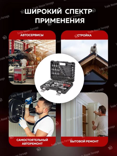 Изображение товара Универсальный набор инструментов BaumAuto BM-4821-5DS(57674)