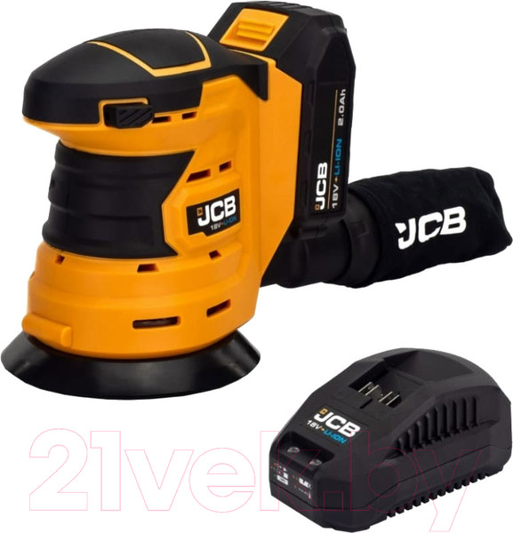 Изображение товара Эксцентриковая шлифовальная машина JCB 18OS-2XB-E