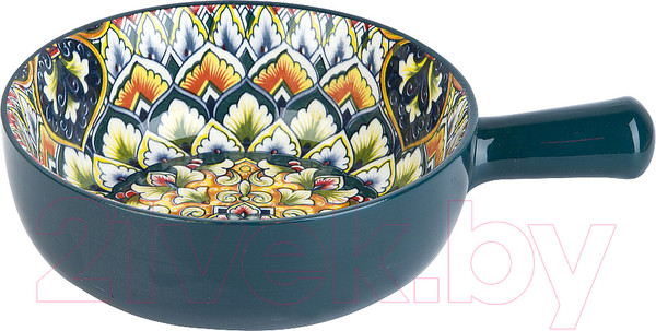 Изображение товара Кокотница Nouvelle С ручкой Arabesque / 0860078 (зеленый)