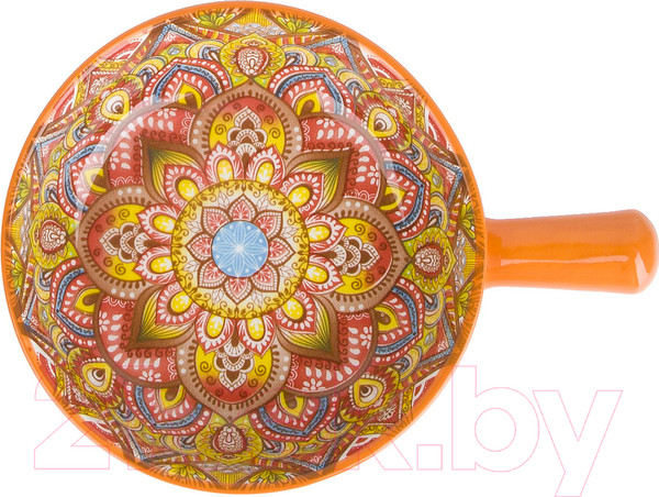 Изображение товара Кокотница Nouvelle С ручкой Arabesque / 0860098 (оранжевый)