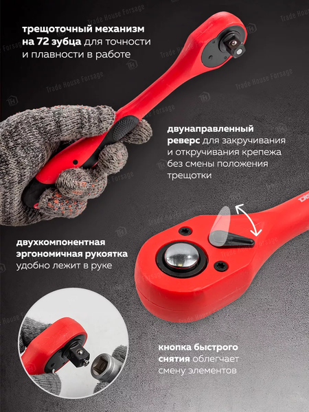 Изображение товара Универсальный набор инструментов Disen DS42022-5 (57973)