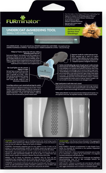 Изображение товара Фурминатор для животных FURminator Cat Undercoat S Long Hair 12 YA