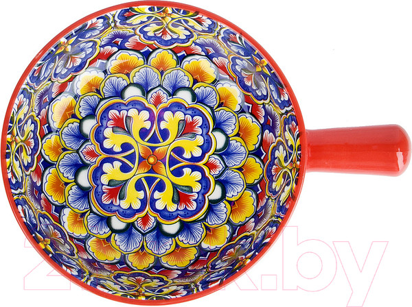 Изображение товара Кокотница Nouvelle С ручкой Arabesque / 0860108 (красный)