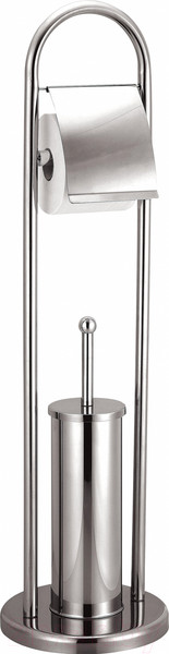 Изображение товара Стойка для туалетной бумаги с ершиком Caspian 90032