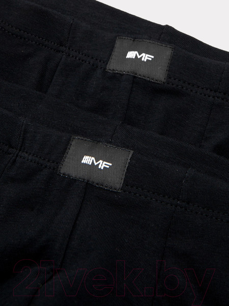 Изображение товара Комплект мужских трусов Mark Formelle 411122-2 (р.90-100, черный/черный)