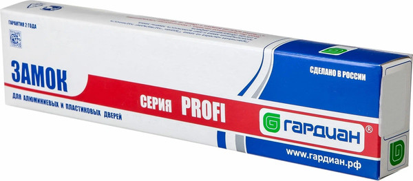 Изображение товара Замок врезной Гардиан Profi 25.11.16 (б/ц, с защелкой)
