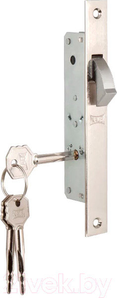 Изображение товара Замок врезной Kale Kilit 201F-BS20-NI-3KEY-S