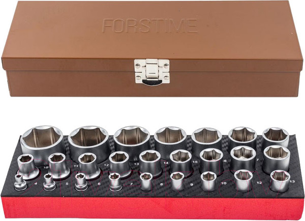 Изображение товара Набор головок слесарных Forstime FT-50121G(57686)