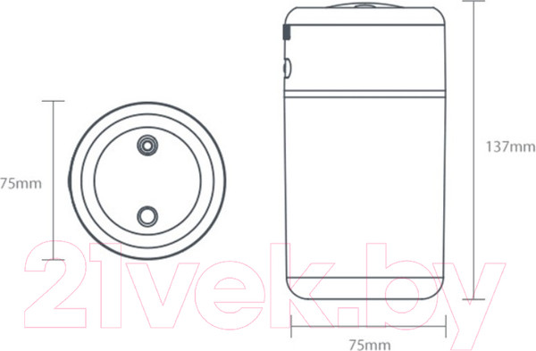 Изображение товара Ультразвуковой увлажнитель воздуха Sundays Home TBD0602152801A (белый)