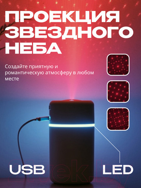 Изображение товара Ультразвуковой увлажнитель воздуха Sundays Home TBD0602152801A (белый)