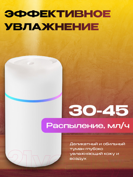 Изображение товара Ультразвуковой увлажнитель воздуха Sundays Home TBD0602152801A (белый)