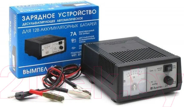 Изображение товара Зарядное устройство для аккумулятора Вымпел 28 / 2228