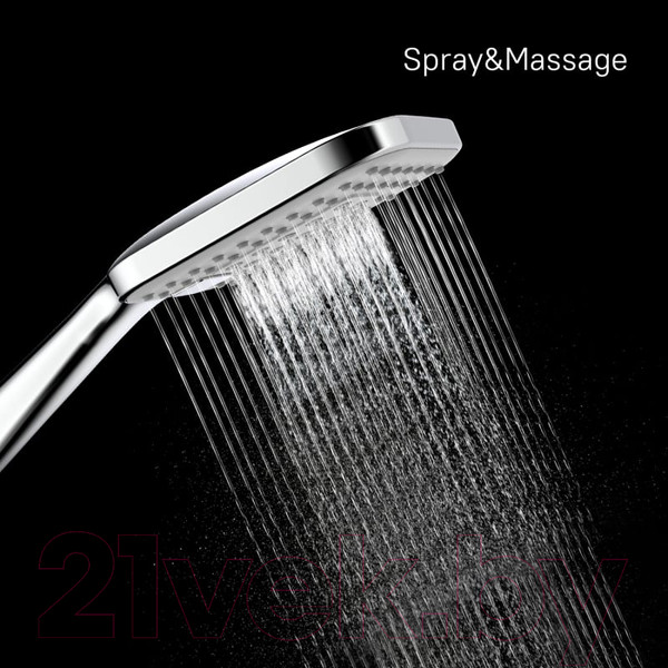 Изображение товара Лейка ручного душа Milardo 3F Ideal Spa ILS3FCSM18