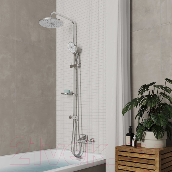 Изображение товара Душевая система Milardo Ideal Spa ILSSB3FM76 (глянцевый хром)