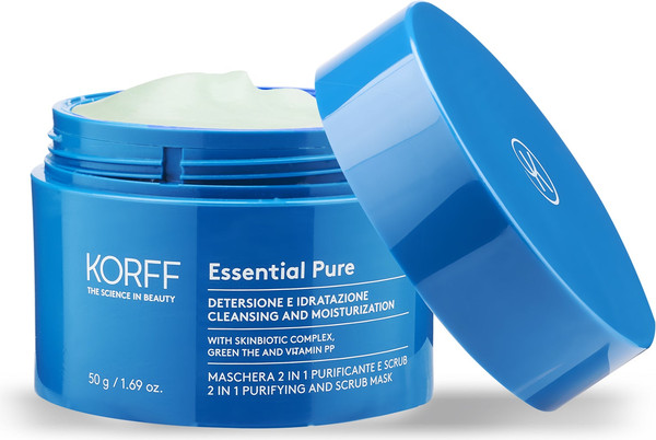 Изображение товара Маска для лица кремовая KORFF Essential Pure Cleansing And Moisturization 2в1 (50мл)