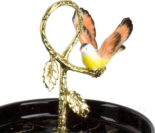 Изображение товара Ваза-этажерка Nouvelle Черный мрамор / 1180035