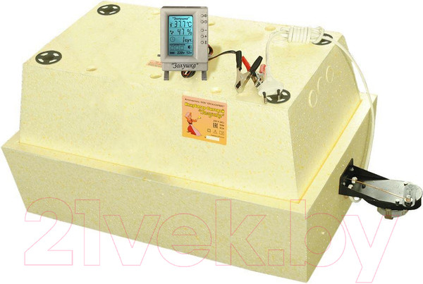 Изображение товара Инкубатор для животных ЗолушКА 220/12В с вентилятором (28яиц)