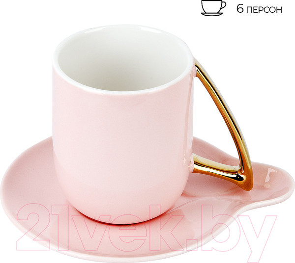 Изображение товара Набор для чая/кофе Nouvelle 5th Avenue. Pink / 1400014