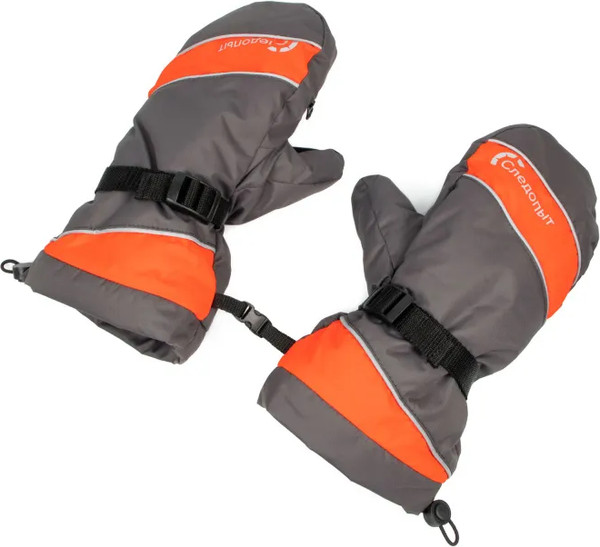 Изображение товара Варежки для охоты и рыбалки Сибирский Следопыт Fisher (XL, серый/оранжевый)