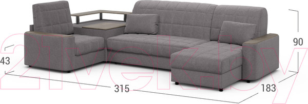 Изображение товара Диван угловой Moon Family 018 / MF007635