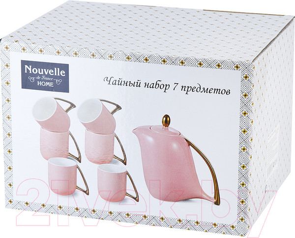 Изображение товара Чайный набор Nouvelle 5th Avenue / 1400017 (Pink)