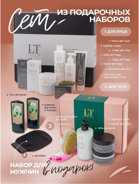 Изображение товара Набор косметики для тела La and Te beaute LT-ST-1 (53319)