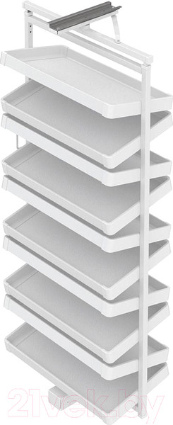 Изображение товара Поворотная стойка для обуви Starax S-6833-W (белый)