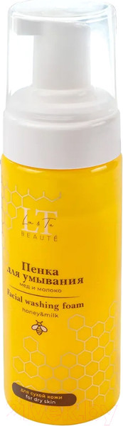 Изображение товара Пенка для умывания La and Te beaute Мед и молоко для сухой кожи LT-125