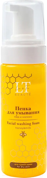 Изображение товара Пенка для умывания La and Te beaute Мед и молоко для сухой кожи LT-125