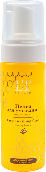 Изображение товара Пенка для умывания La and Te beaute Мед и молоко для жирной кожи LT-1275
