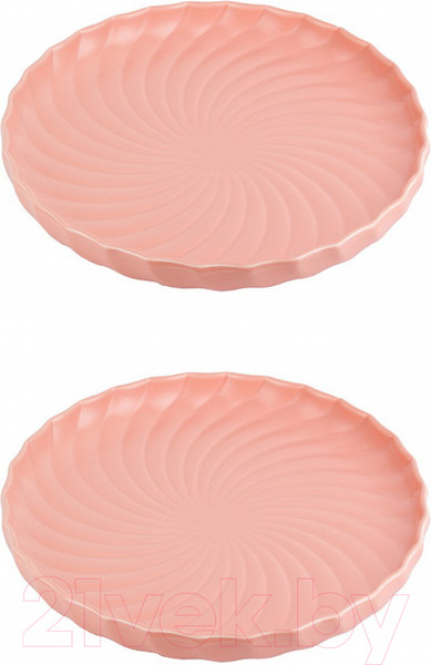 Изображение товара Набор тарелок Nouvelle Fresh Taste / 1730232-Н2 (Pink)