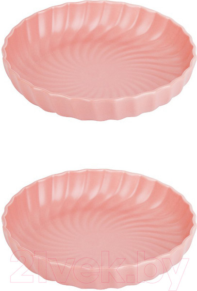 Изображение товара Набор тарелок Nouvelle Fresh Taste / 1730234-Н2 (Pink)