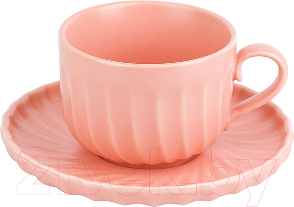 Изображение товара Набор для чая/кофе Nouvelle Fresh Taste / 1730239-Н2 (Pink)