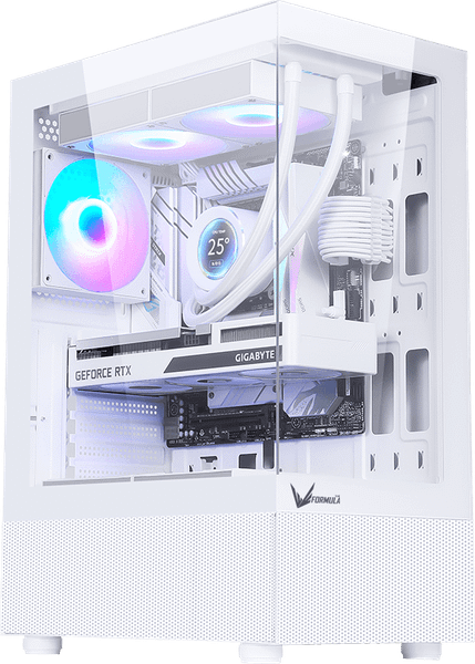 Изображение товара Корпус для компьютера Formula Crystal Z1 (белый)