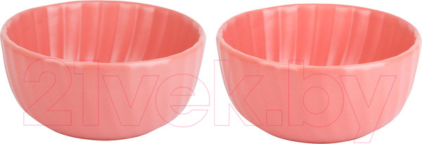 Изображение товара Набор салатников Nouvelle Fresh Taste / 1730255-Н2 (Dark Pink)