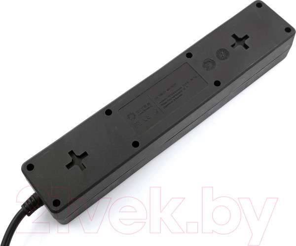 Изображение товара Сетевой фильтр 5bites SP6B-530 6S (6 розеток, 3м, черный)
